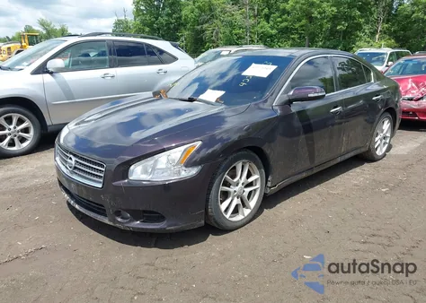 2011 Nissan Maxima 3.5 Sv из США, поврежденный, VIN 1N4AA5AP2BC844476